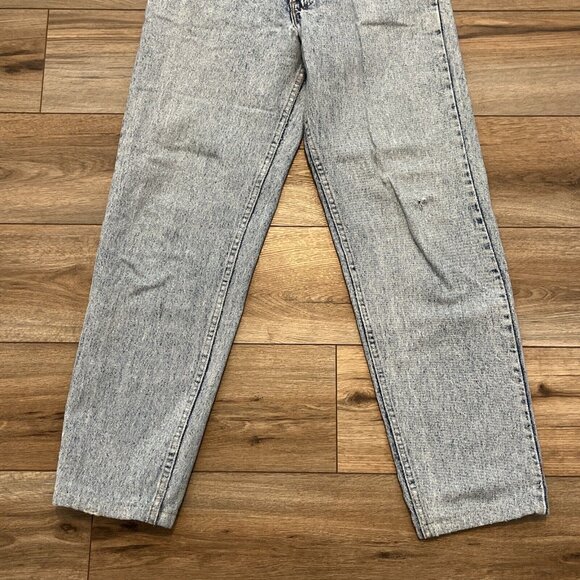 VTG Levis 550 Destroyed Denim Jeans 33x30 Blue Faded USA Made Tapered Grunge - Picture 3 of 12